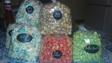 Gourmet flavor popcorn / Fresh kettle corn