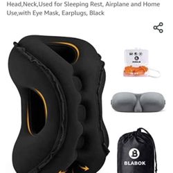 Inflatable Travel Pillow