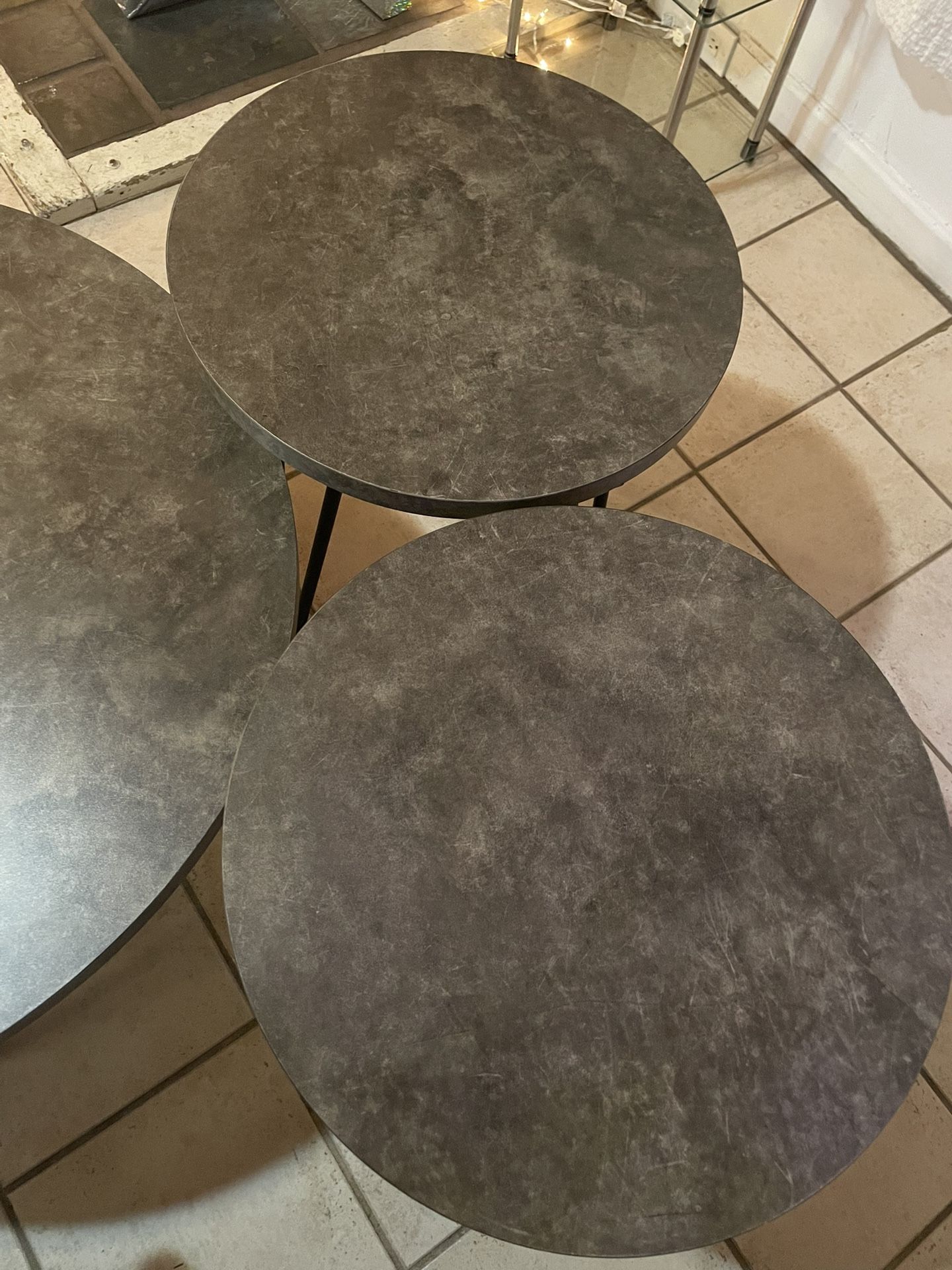 Coffe Table and Sides Tables Set