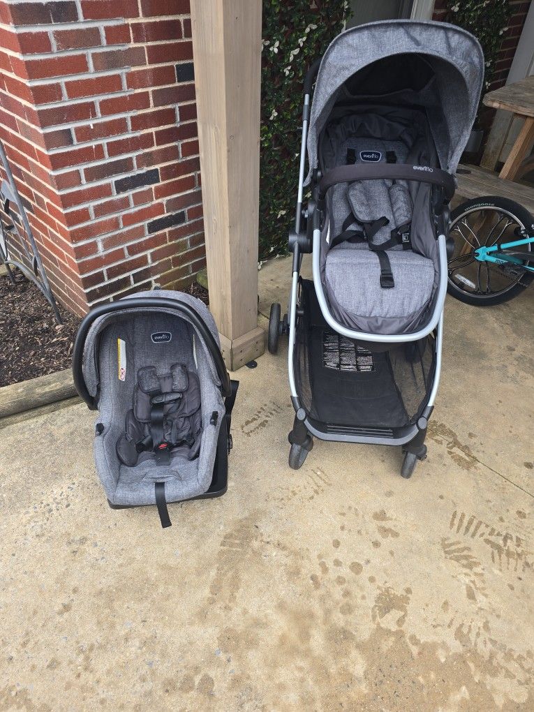 Baby stroller and car seat