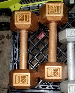 Dumbells 15lbs