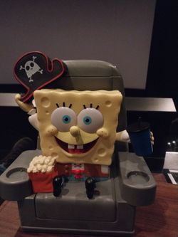 Spongebob Popcorn Bucket And Drink Holder