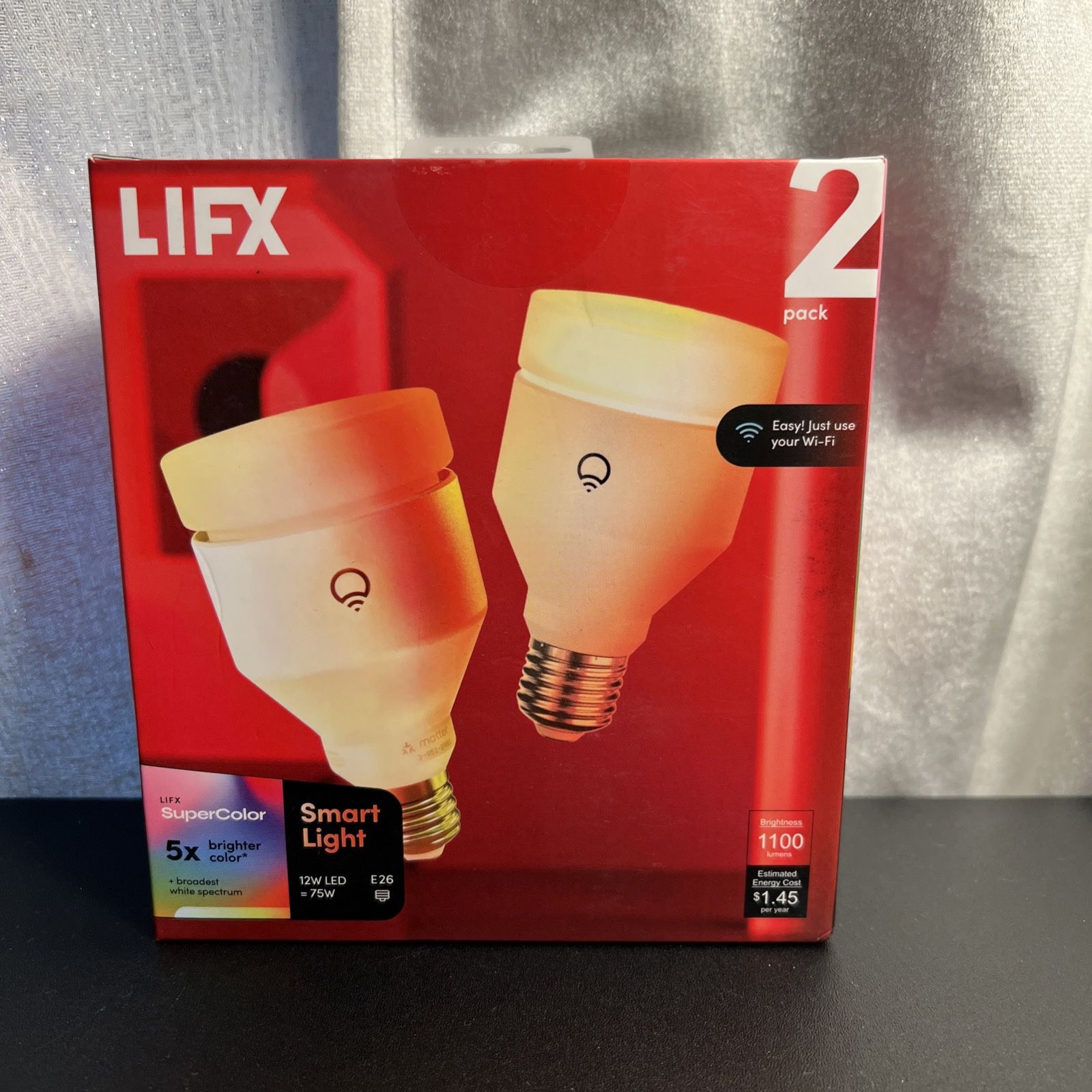 Smart Light (Pack of 2) LED Light Bulb