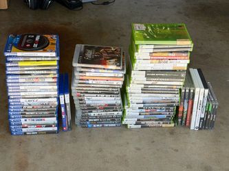 79 Video Game Lot – PS4 PS3 Xbox 360 PS5 Wii PSP GameCube + More