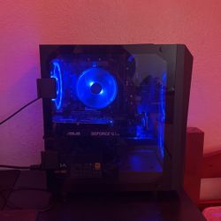 Skytech Blaze II Gaming PC Desktop - Intel Core i5 10400F 2.9 GHz, RTX 2060, 500GB NVME SSD, 8G DDR4 3200, 600W Gold PSU, AC Wi-Fi, Windows 10 Home 64