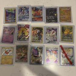 Pokemon Cards Raw Singles, Rare, Full Art, Alt Art, Promo, Special Illustration (Mint Condition)  