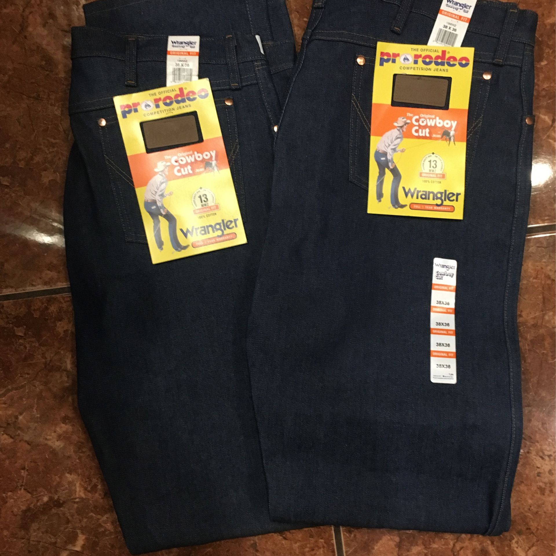 Wrangler Jeans NEW $15 Each