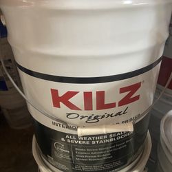 Killz 5 Gal White Paint / Primer 