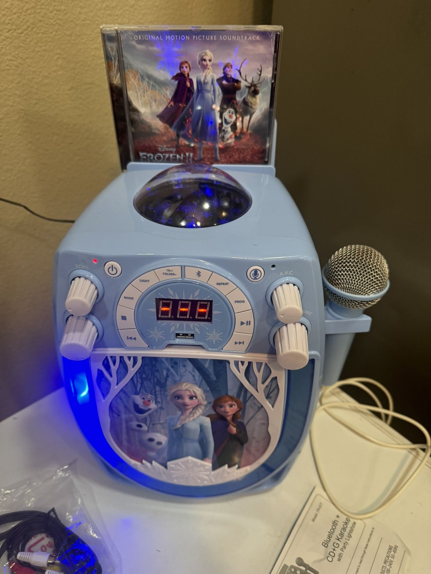 Frozen karaoke machine