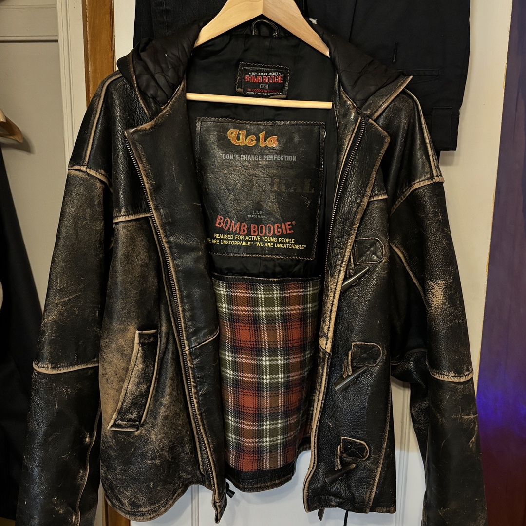 Vintage 1990 UCLA  Leather jacket