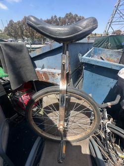 24” Wheel 1970 vintage unicycle Schwinn Chicago USA