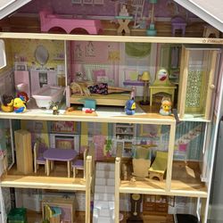 KidKraft Wooden Doll House Mansion 