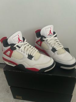 Air Jordan 4s ‘Red Cement’ Sz 11