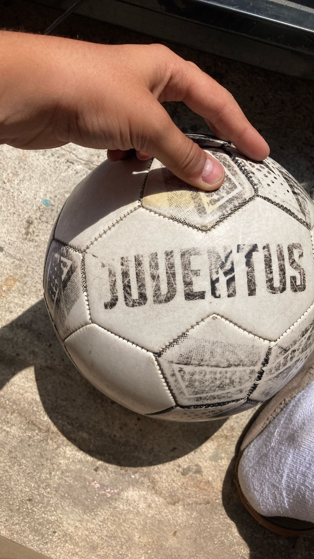 Juuentus. Soccer ball.