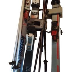 Three Pairs Of Snow Skis 