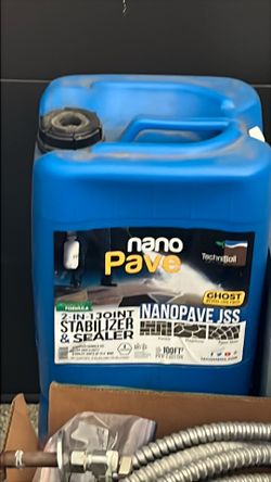 Nano pave stone and  joint sealer ghost