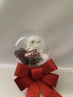 Christmas Glass Snow globe