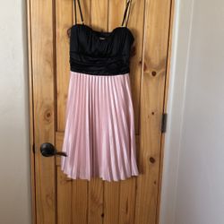 Black And Pink Dress