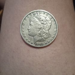1900 Morgan O Silver Dollar 