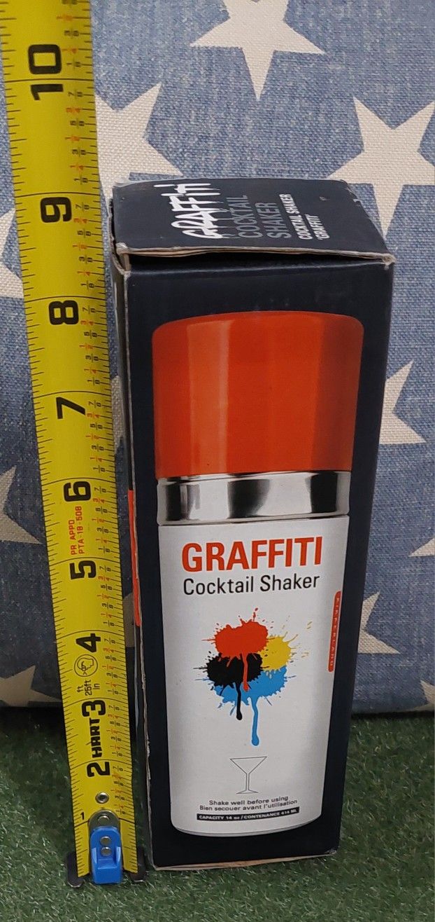 Cocktail shaker (graffiti) 14oz