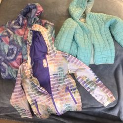 3  Kids  Girls Jackets Size Medium 