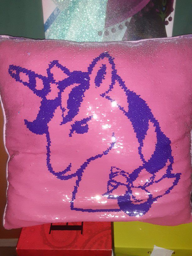 Jojo Nickelodeon Sequin Pillow