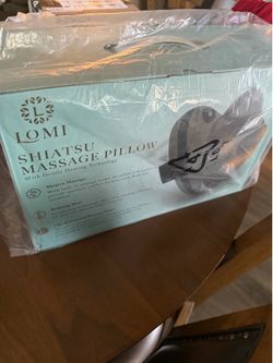 Lomi shiatsu massage pillow $25