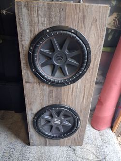 Double 12" Kickers In a custom box