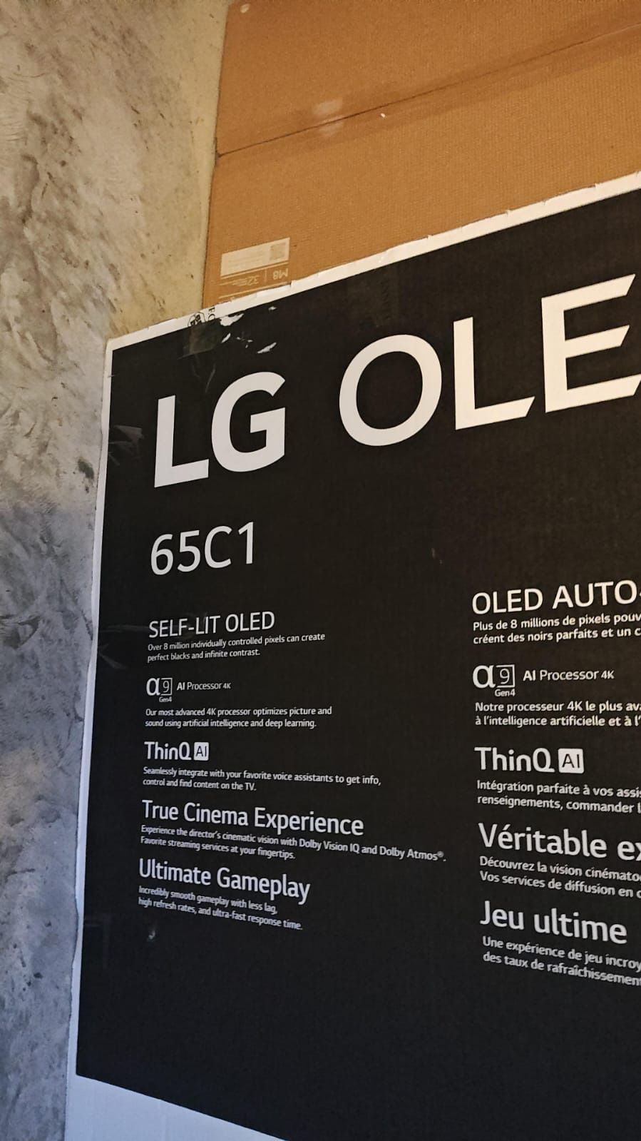 LG Oled 65” C1