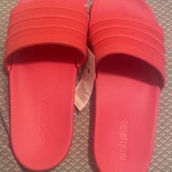 Adidas Pink Slides Size 10 Women’s 