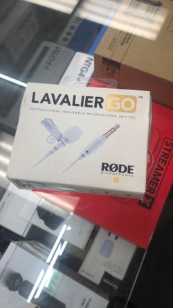 Rode Lavalier Go Pro Wearable Mic White Microphone