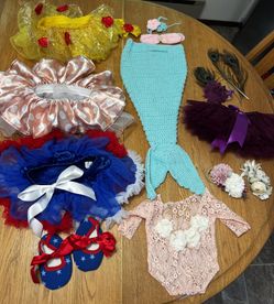 Baby Girl Photoshoot Outfits