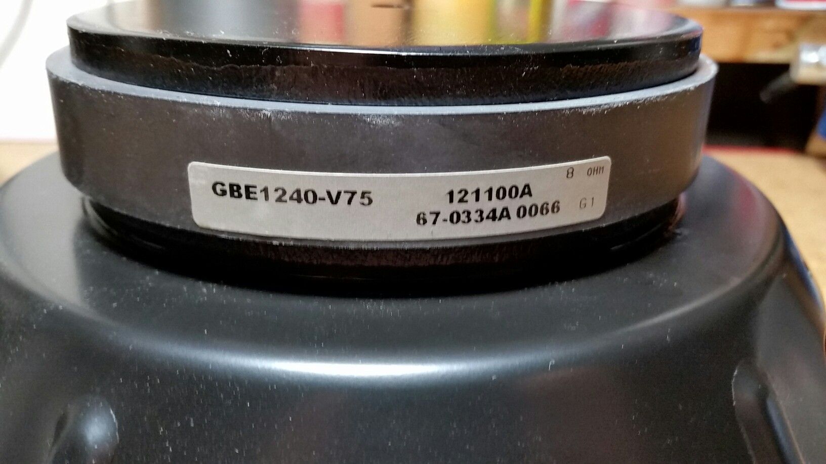 Eminence gbe 1240-v75 v12 Genz Benz Gflex 12" speaker