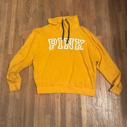 Pink Cow Neck Sweater 