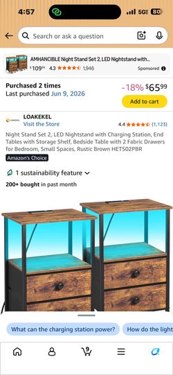 Led dressers (2)