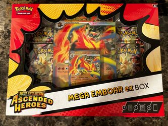Pokemon - Ascended Heroes Mega Emboar ex Box