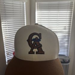 Los Angeles Angels Fitted Hat Rare Chips Ahoy Color Way  