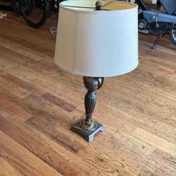 Polished Brass Lamp