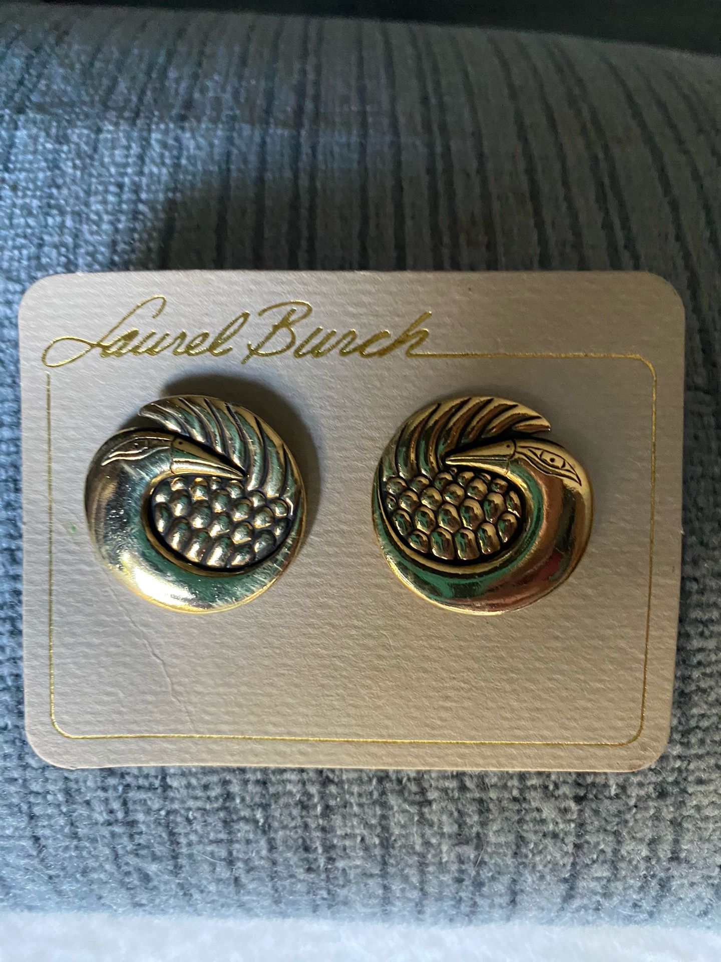 Laurel Burch vintage earrings
