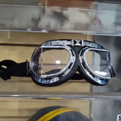 Brand new pilot style motorcycle goggles