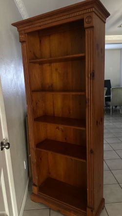 Wooden Book Shelf