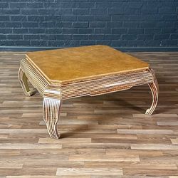 Hollywood Regency Scroll Coffee Table by Alessandro for Baker, c.1980’s
- Delivery Available