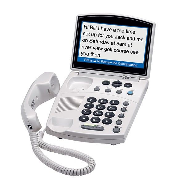 Captel 840 for the Hearing Impaired