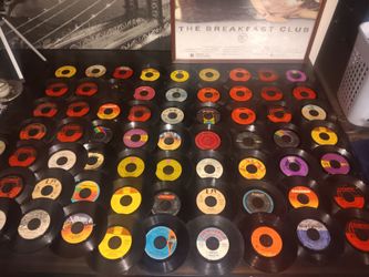 45s lot of 66 rock Motown