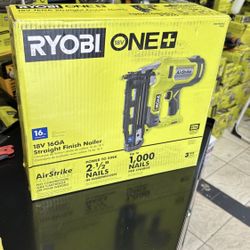 Ryobi 18 V 16 Gauge Nailer Tool Only