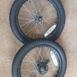 Bike Parts For A 16'' BMX Bicycle 