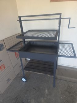 Asador leña o carbon