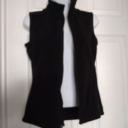 2 Piece Of Champion Fleece Vest Size XS,Black,Blue