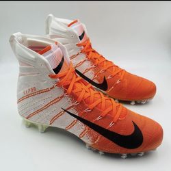 Nike Vapor Untouchable 3 Elite Football Cleats AO3006-118 White/Orange