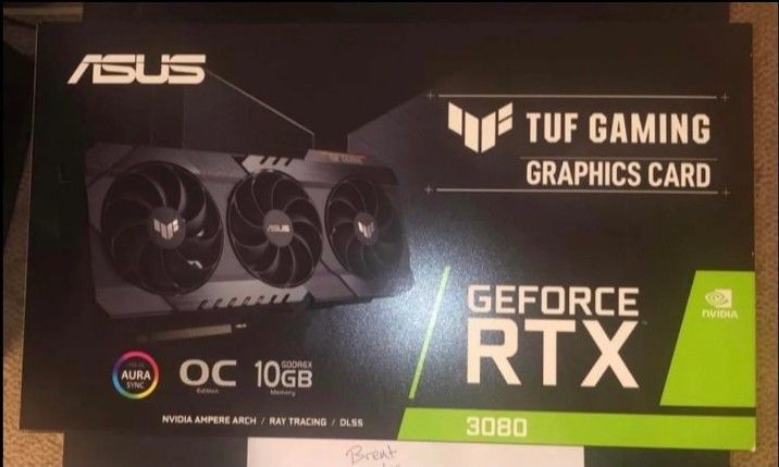 GeForce RTX 3080 asus tuf